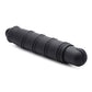 Bang Vibrating Dildo | XL Bullet & Swirl Silicone Dildo Sleeve | Big Black Textured Waterproof