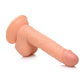 Pop Peckers 6.5" Big Dildo | Large Dildo with Balls | Light Suction Cup Dildo