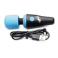 Bang! 10X Vibrating Mini Silicone Wand - Blue