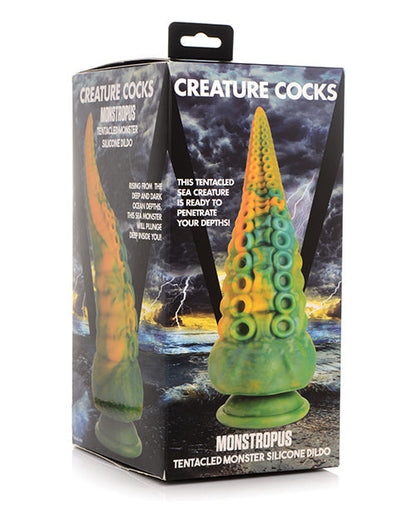 Creature Cocks Realistic Dildo | Monstropus Tentacled Monster Silicone Big Dildo | Suction Cup Dildo