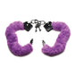 Master Series Cuffed in Furry Handcuffs - Purple