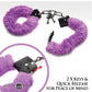 Master Series Cuffed in Furry Handcuffs - Purple