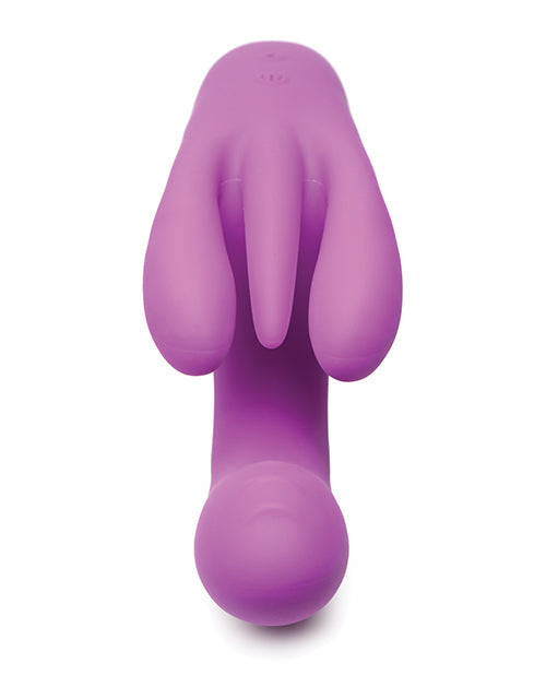 Bang 10X G Spot Vibrator | Triple Rabbit Vibrator | 3-Speed Purple Clit Vibrator | Best Vibrator for Women