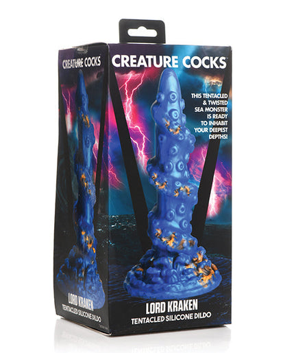 Creature Cocks Large Dildo | Lord Kraken Silicone Big Dildo | Suction Cup Dildo | Best Dildo