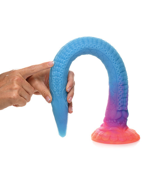 Creature Cocks Large Dildo | Silicone Snake Big Dildo | Glow in the Dark Suction Cup Dildo