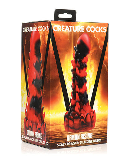 Creature Cocks Realistic Dildo | Demon Rising Scaly Dragon | Suction Cup Dildo