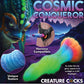 Creature Cocks Realistic Dildo | Galactic Glow in the Dark Suction Cup Dildo