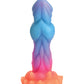 Creature Cocks Realistic Dildo | Glow-in-the-Dark Aqua | Suction Cup Dildo