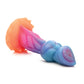 Creature Cocks Realistic Dildo | Glow-in-the-Dark Aqua | Suction Cup Dildo