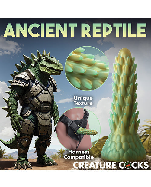 Creature Cocks Large Dildo | Stegosaurus Spiky Reptile Silicone Big Dildo | Suction Cup Dildo