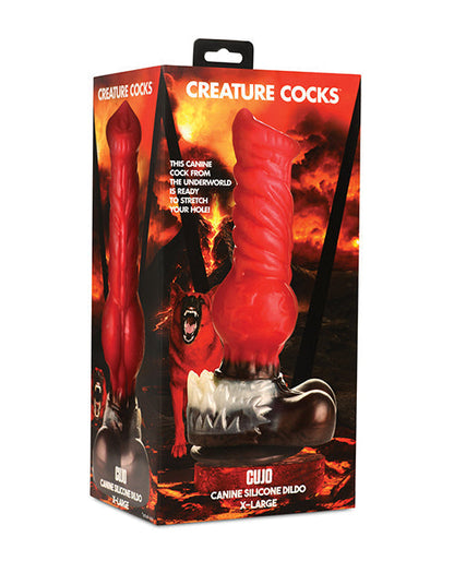 Creature Cocks Large Dildo | Cujo Silicone Dildo | Suction Cup Dildo XL | Best Dildo