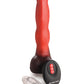 Creature Cocks Ramming Hound Thrusting & Vibrating Silicone Dildo w/Remote Control - Red/Brown