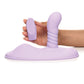 Inmi Thrust N' Grind Thrusting Vibrator | Silicone Grinder Small Vibrator | Purple Anal Vibrator | Best Vibrator for Women