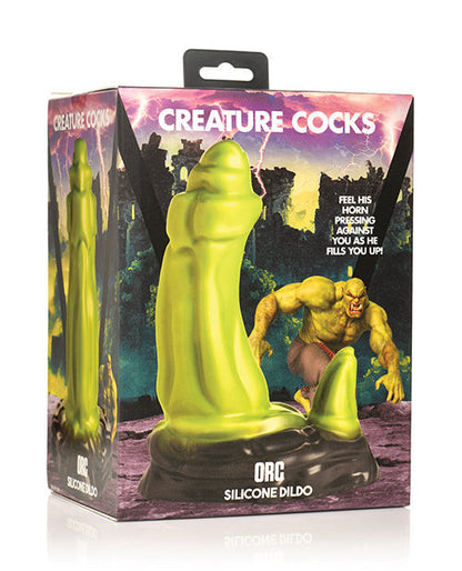 Creature Cocks Large Dildo | Orc Silicone Big Dildo | Suction Cup Dildo