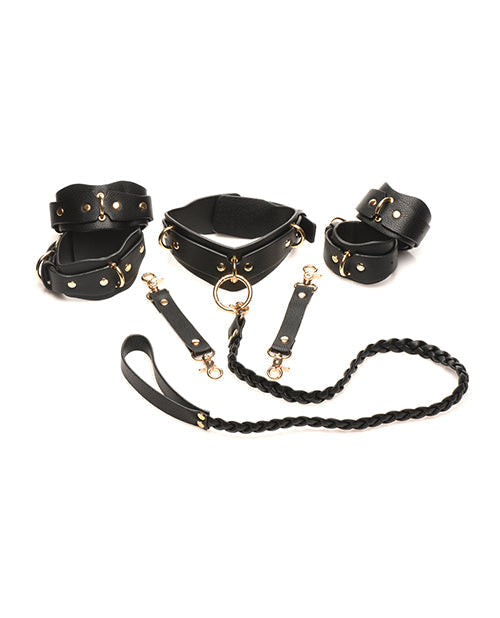 Bedroom Bliss Lover's Restraint Set - Black