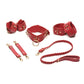 Bedroom Bliss Lover's Restraint Set - Red