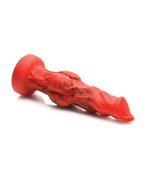 Creature Cocks Realistic Dildo | Fire Silicone Dildo | Small Suction Cup Dildo