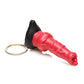 Creature Cocks Hell-Hound Silicone Key Chain - Red