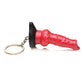 Creature Cocks Hell-Hound Silicone Key Chain - Red