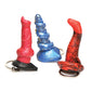 Creature Cocks Hell-Hound, Lord Kraken, & King Cobra Silicone Key Chain Set - Pack of 3 Multi Color