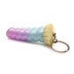 Creature Cocks Mystique Unicorn Silicone Key Chain - Multi Color