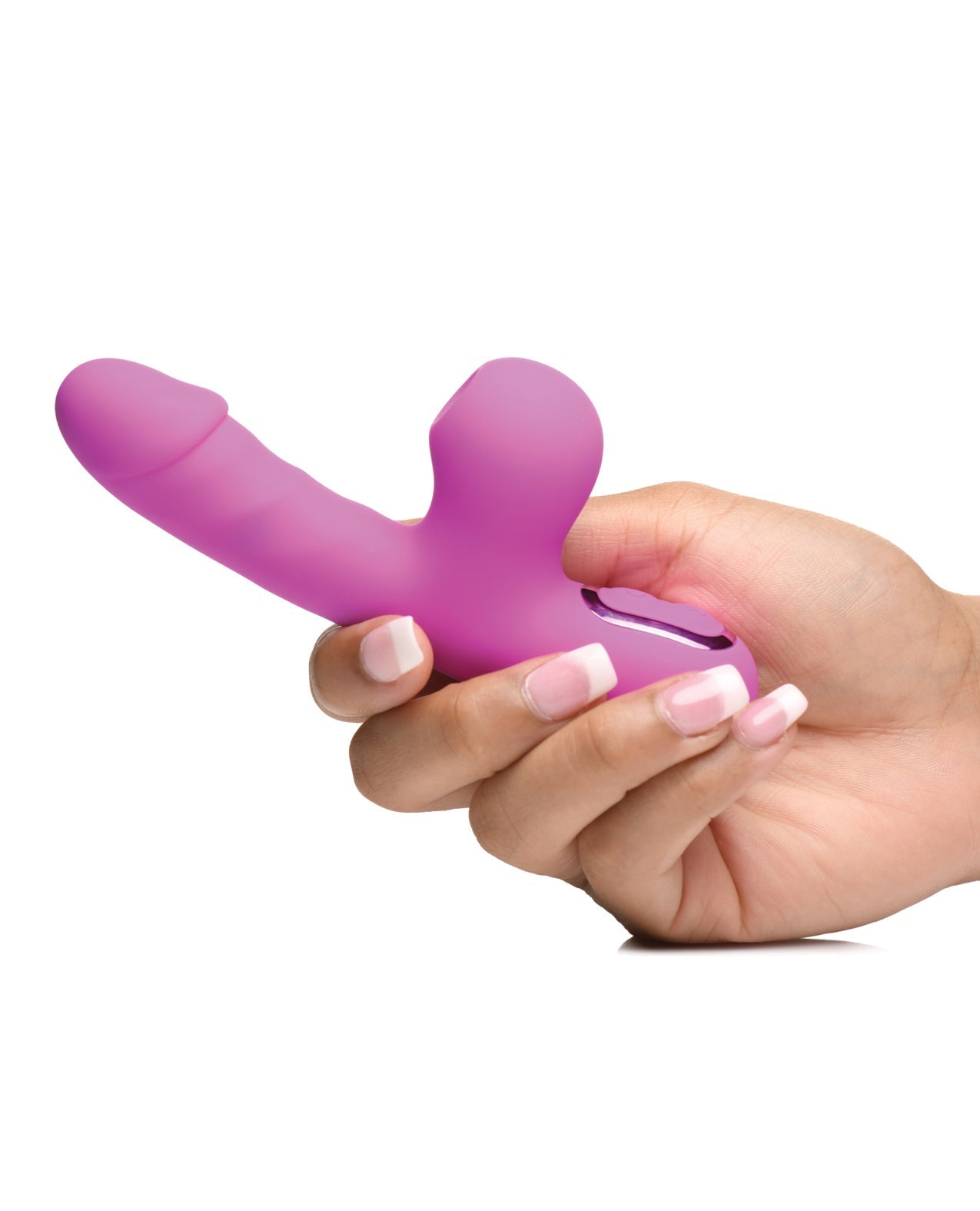 Bang! Mini Suction Rabbit Vibrator - Purple