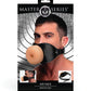 Master Series Ass Face Mouth Gag - Light/Black