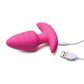 Bang! Rotating & Vibrating Tapered Butt Plug w/Remote - Pink