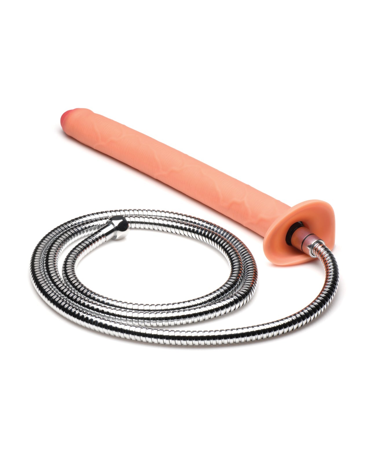 Hosed Thick Silicone Enema Hose - 15" Long