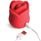 Lickgasm Sweet Kiss Kissing & Vibrating Clitoral Stimulator - Red