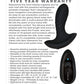 Zero Tolerance The Gentleman Rechargeable Prostate Massager - Black