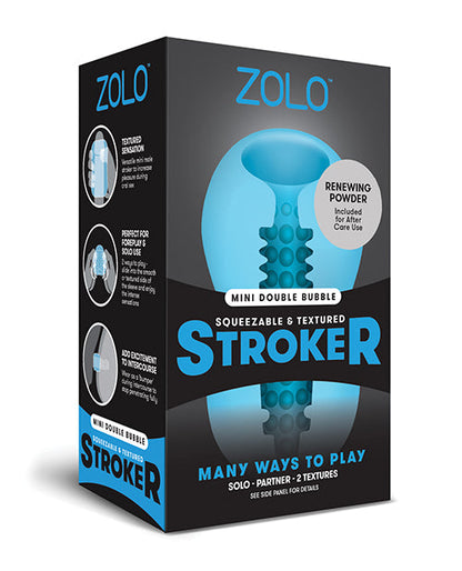 ZOLO Mini Double Bubble Stroker - Blue