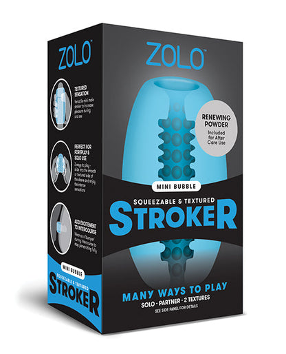 ZOLO Mini Bubble Stroker - Blue