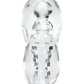 ZOLO Gripz Spinner Stroker - Clear